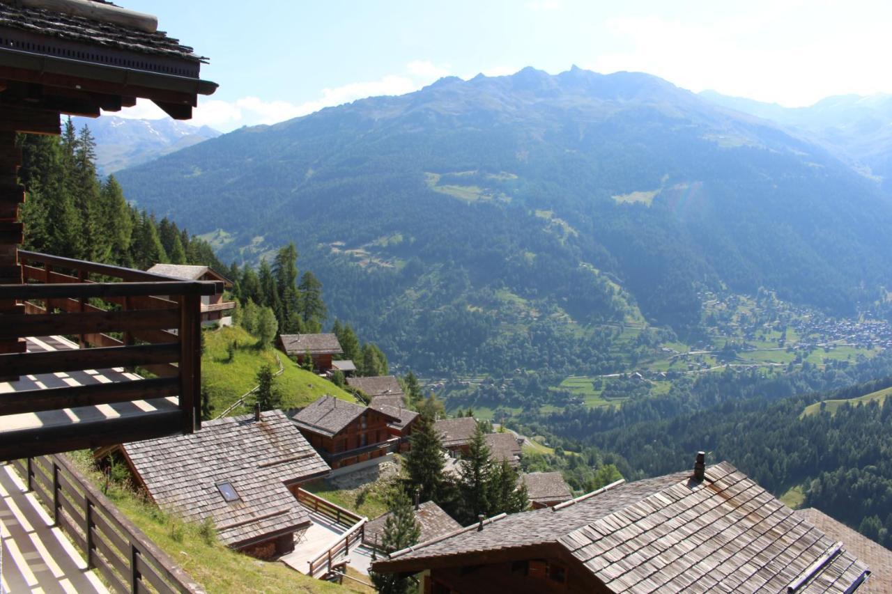 Chalet Amos Villa Grimentz Eksteriør bilde