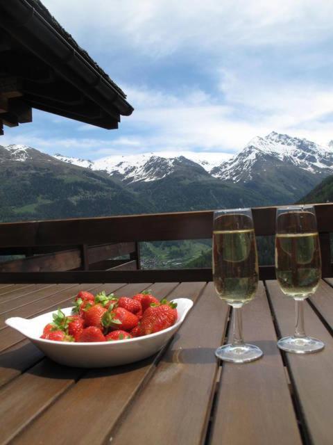 Chalet Amos Villa Grimentz Eksteriør bilde
